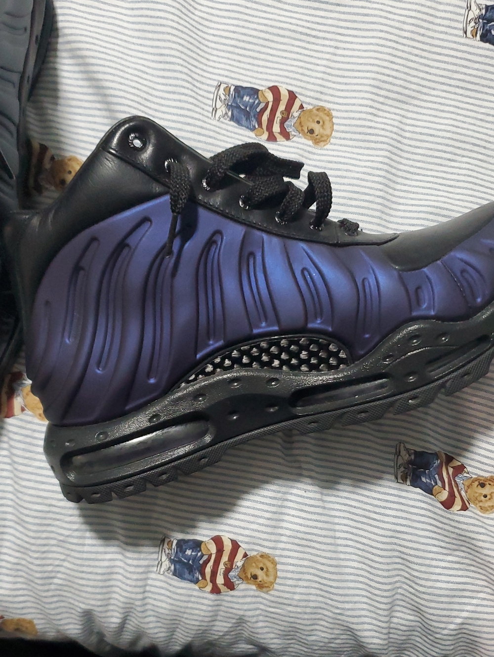 Nike Men's Air Max Foamposite Acg Rare Eggplant Vintage Sneaker Acg  Boot  Sz 10 - Picture 5 of 10